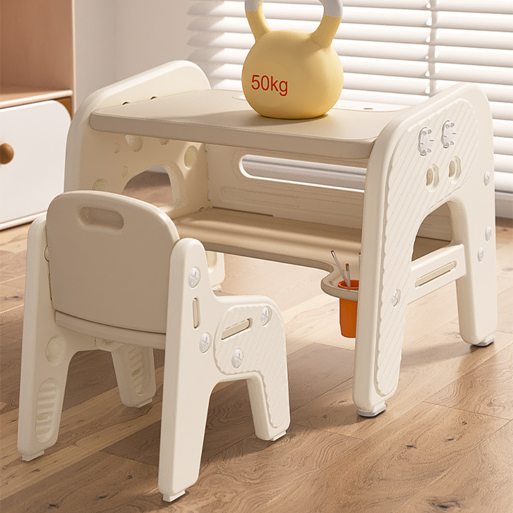 Escritorio Infantil Multifuncional con Silla Ergonómica