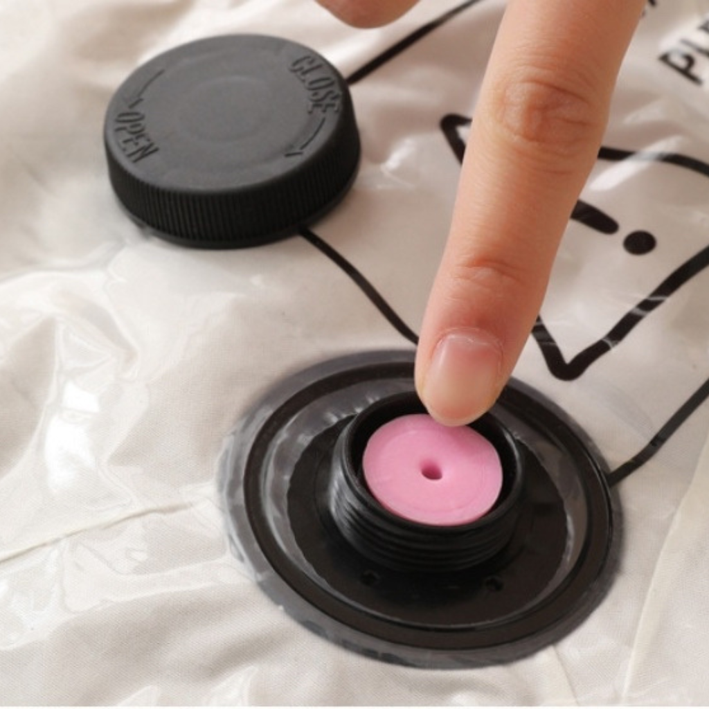 Kit 2 Bolsas De Compresión Al Vacío con Bomba Eléctrica