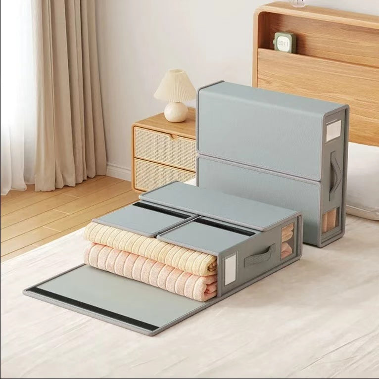 Organizador de sábanas y cobijas para closet