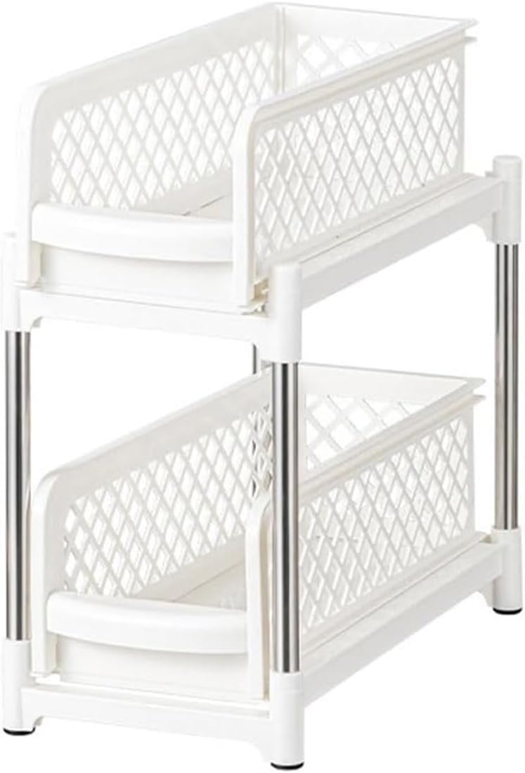 Organizador plástico con  rieles