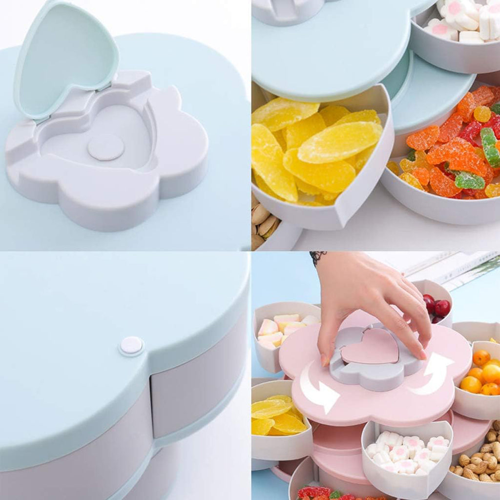 Bandeja giratoria para refrigerios