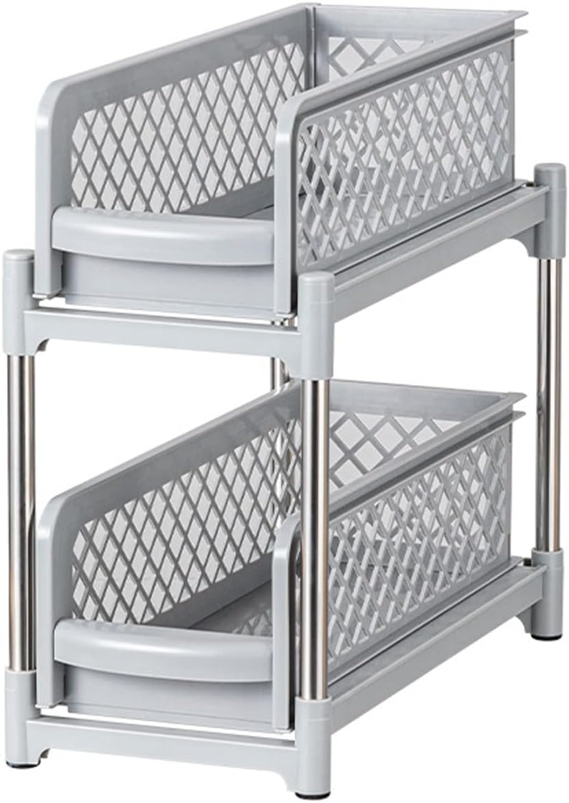 Organizador plástico con  rieles