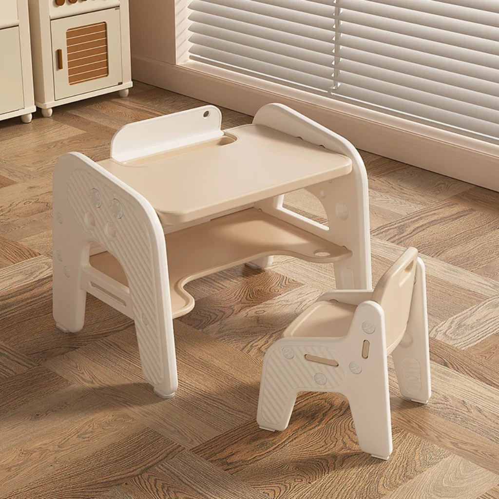 Escritorio Infantil Multifuncional con Silla Ergonómica