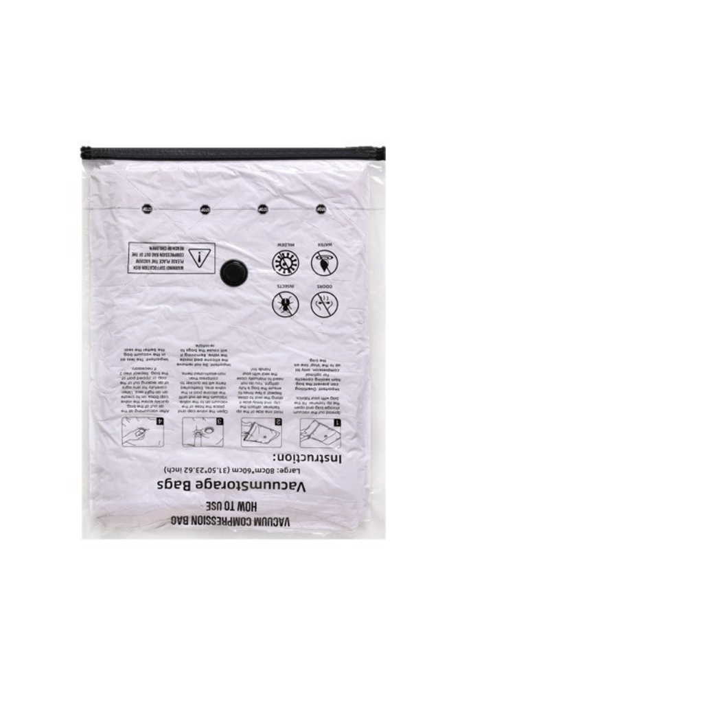 Kit 2 Bolsas De Compresión Al Vacío con Bomba Eléctrica