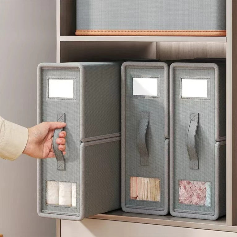 Organizador de sábanas y cobijas para closet