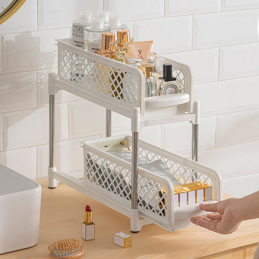 Organizador plástico con  rieles