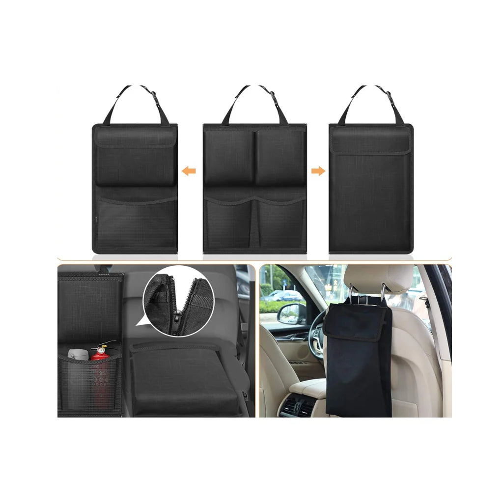 Organizador para asiento trasero de carro