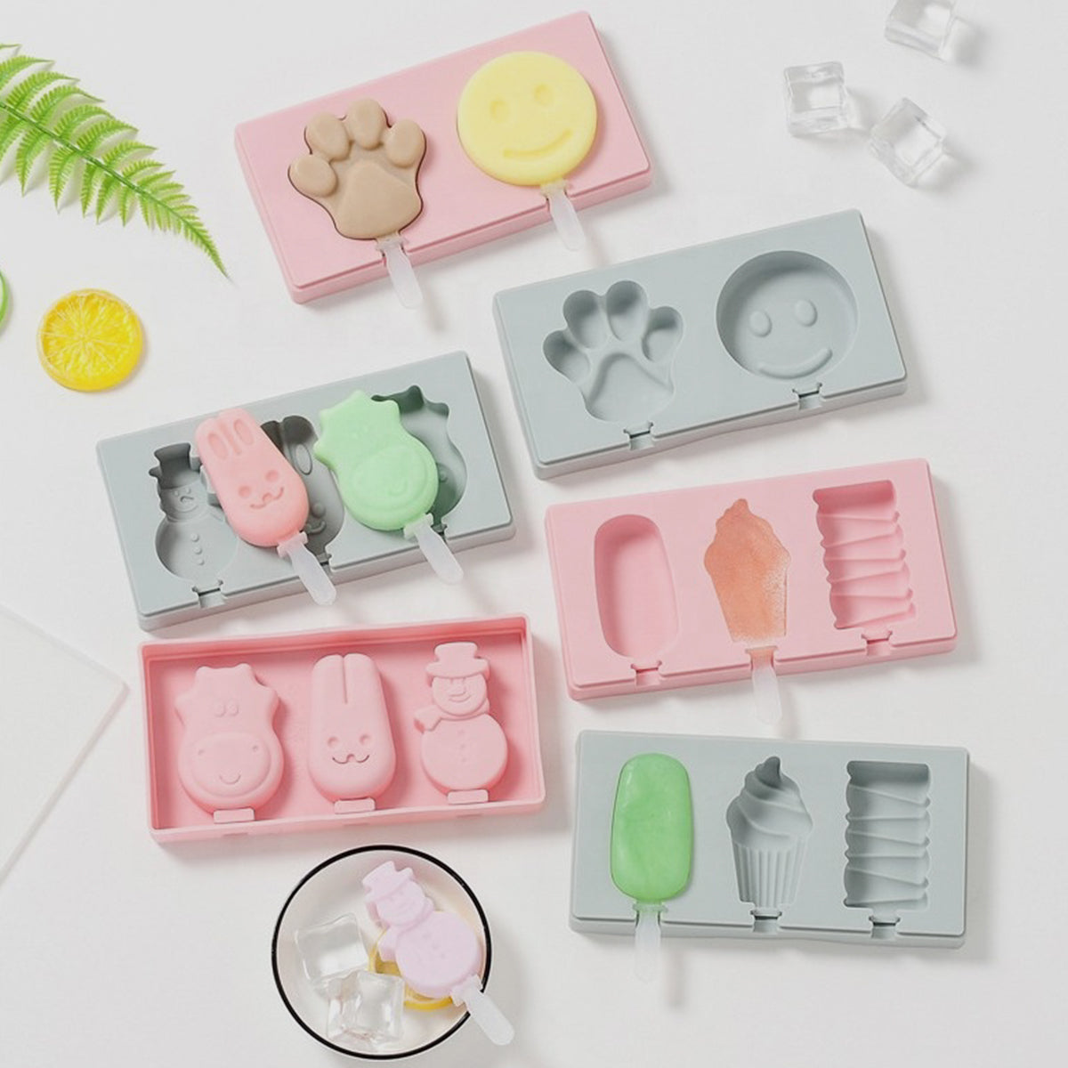 Moldes de SIlicón para Helado