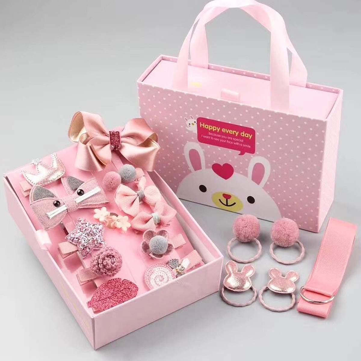 Set para cabello de niñas