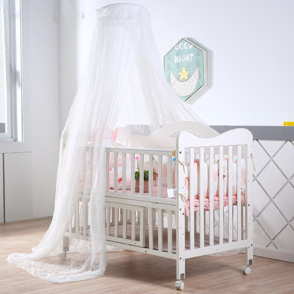 Mosquitero de Cuna con Base de Metal