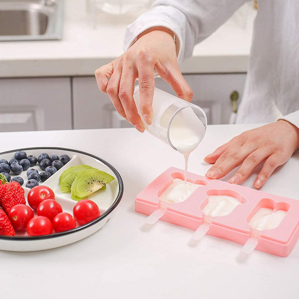 Moldes de SIlicón para Helado