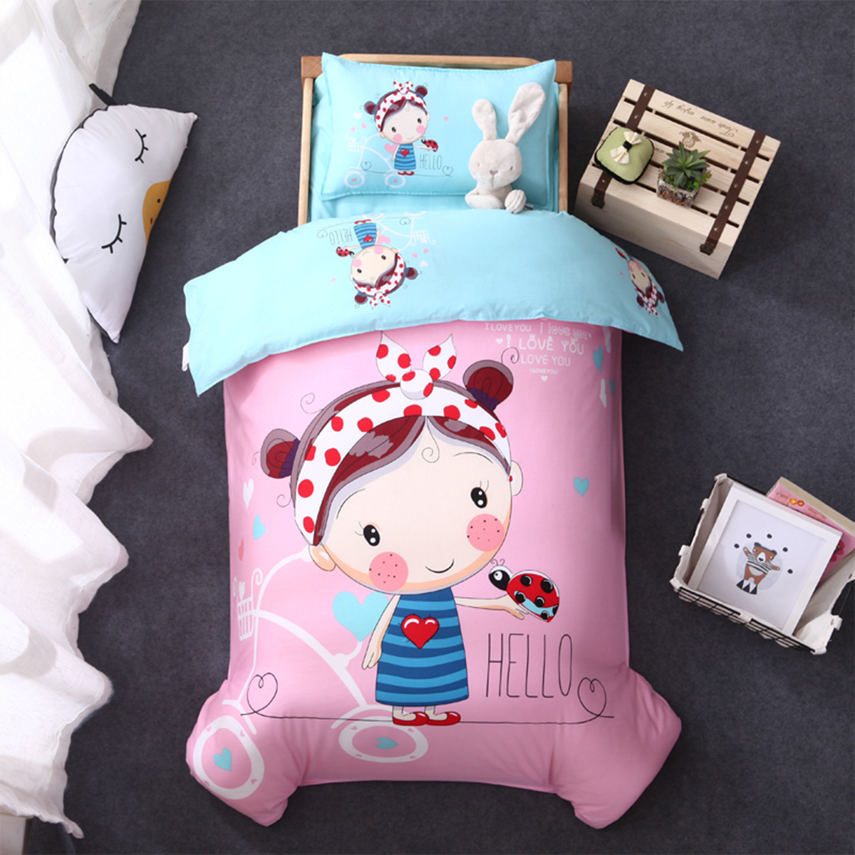 Set de cuna / cama de 3 piezas