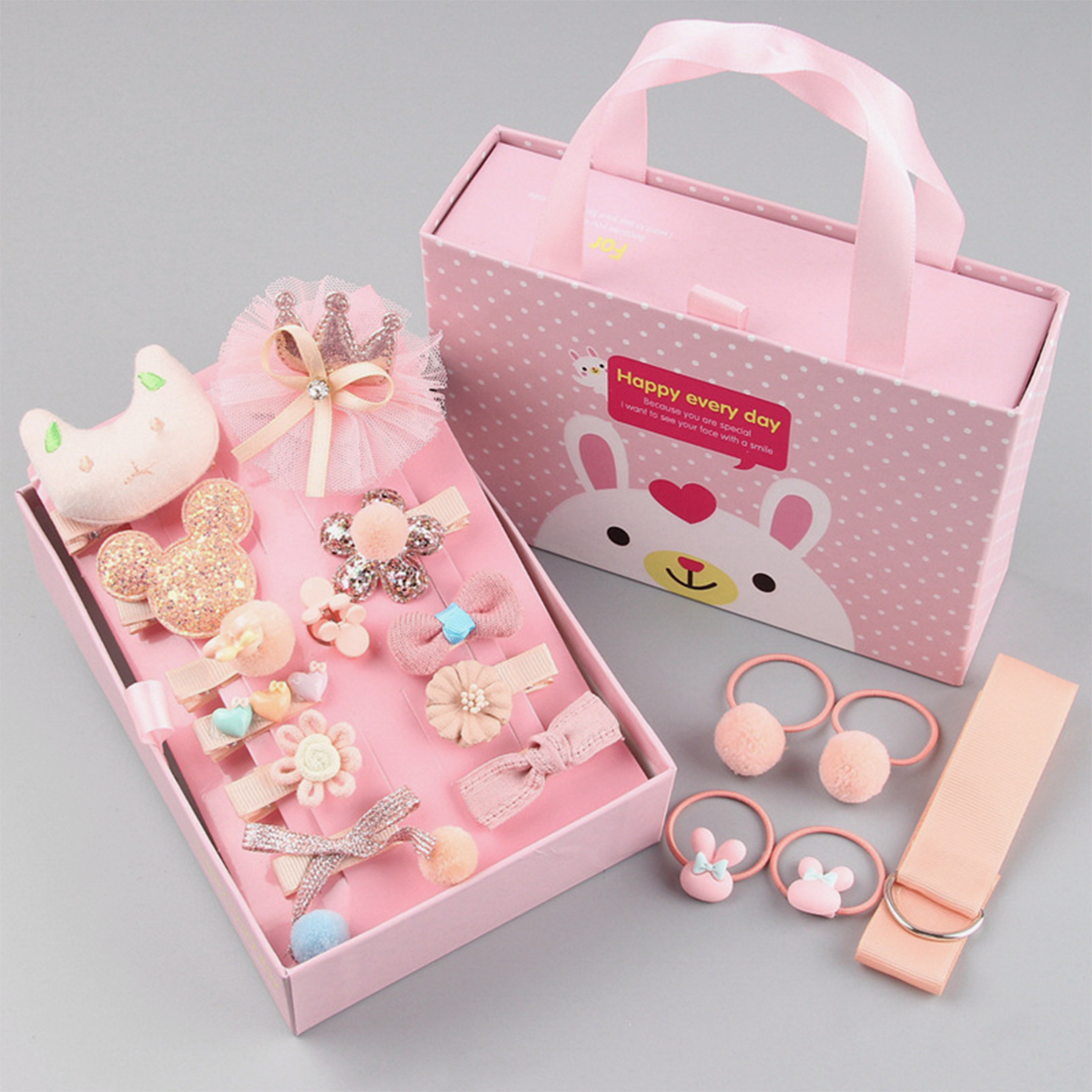 Set para cabello de niñas