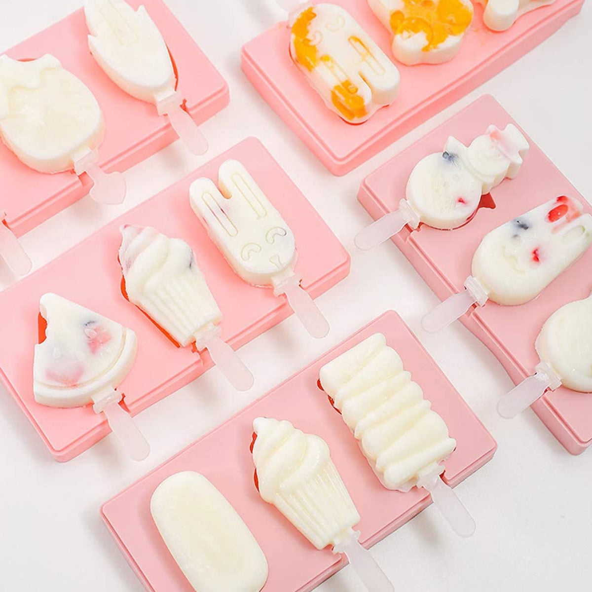 Moldes de SIlicón para Helado