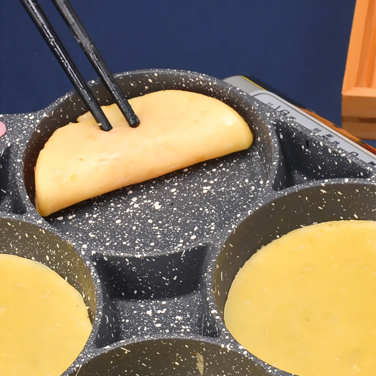 Sartén de Cocina 4 espacios