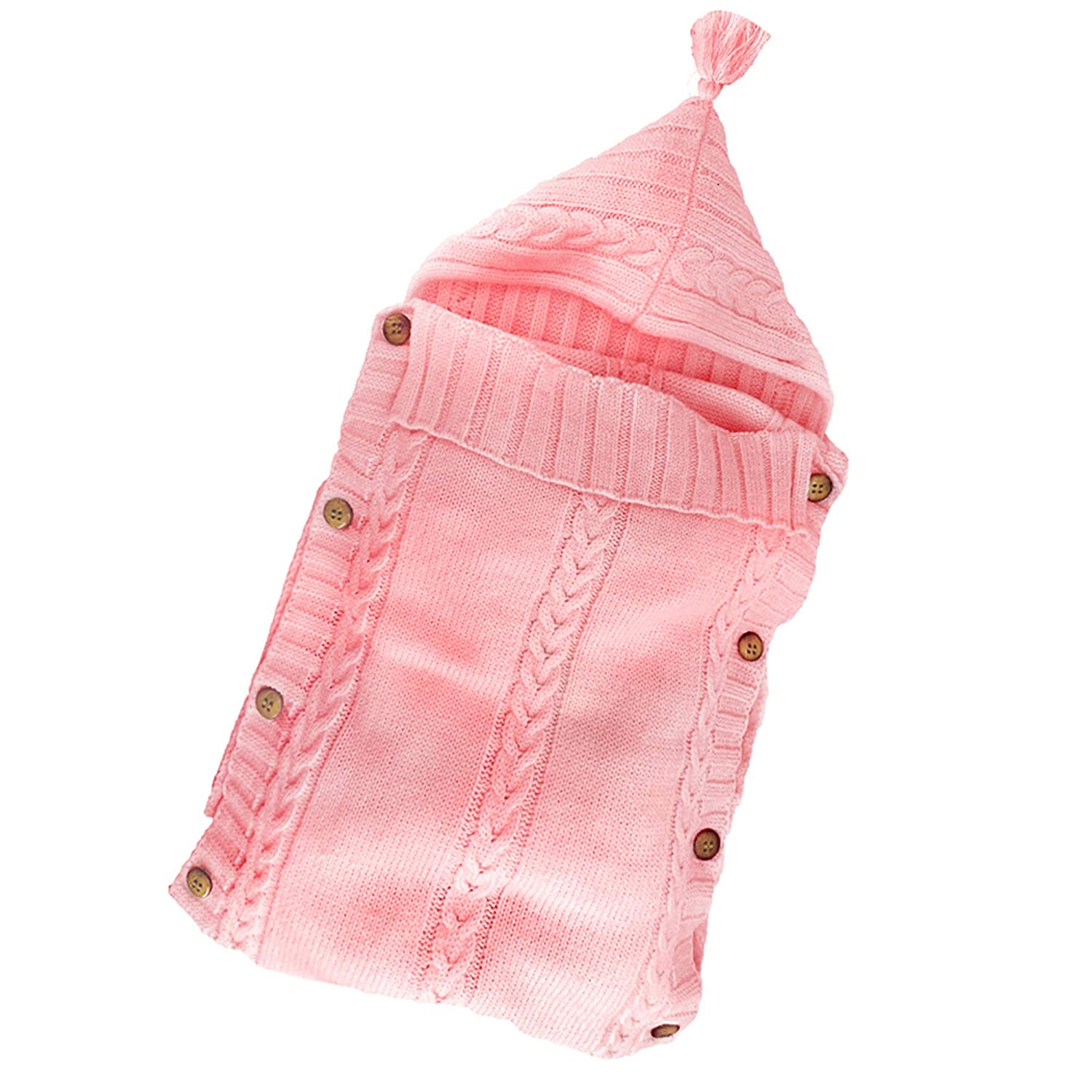Cobija para bebé con capucha