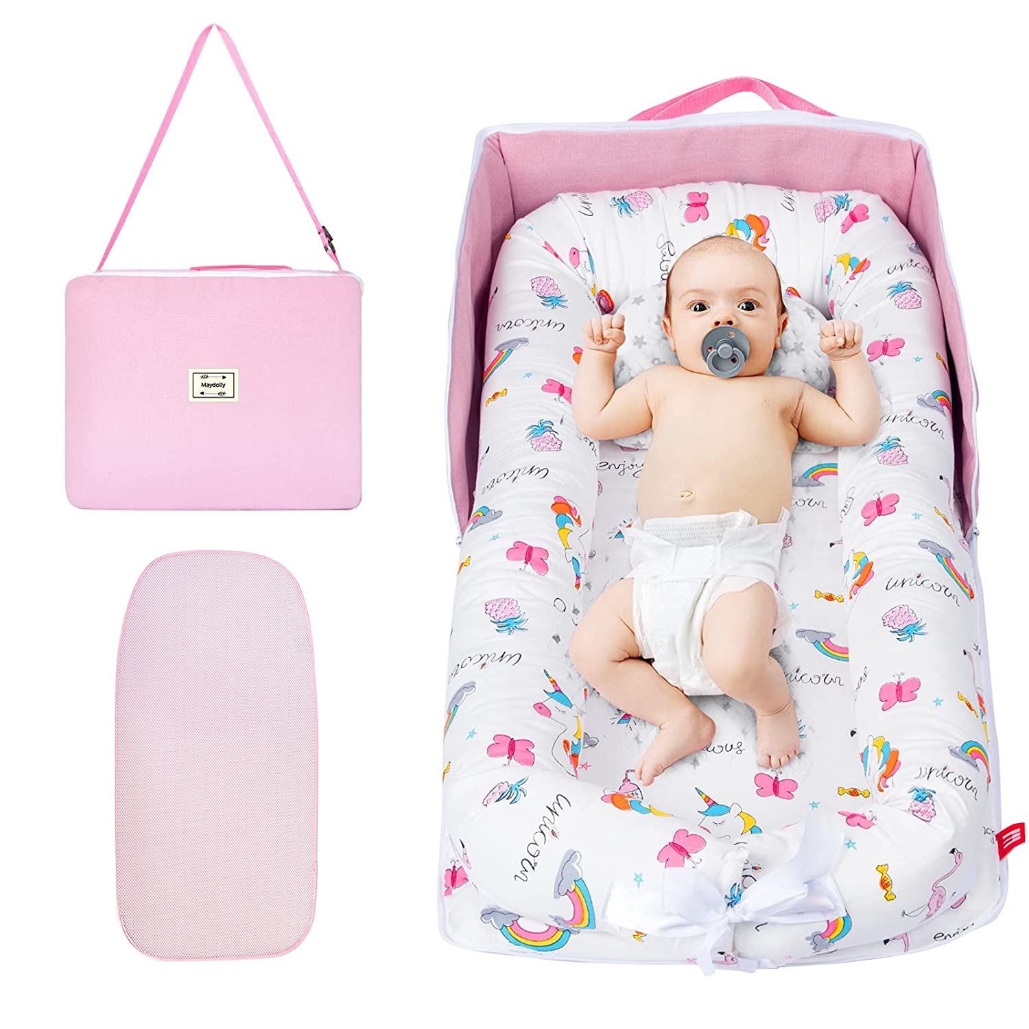 Cama Portátil con Almohada