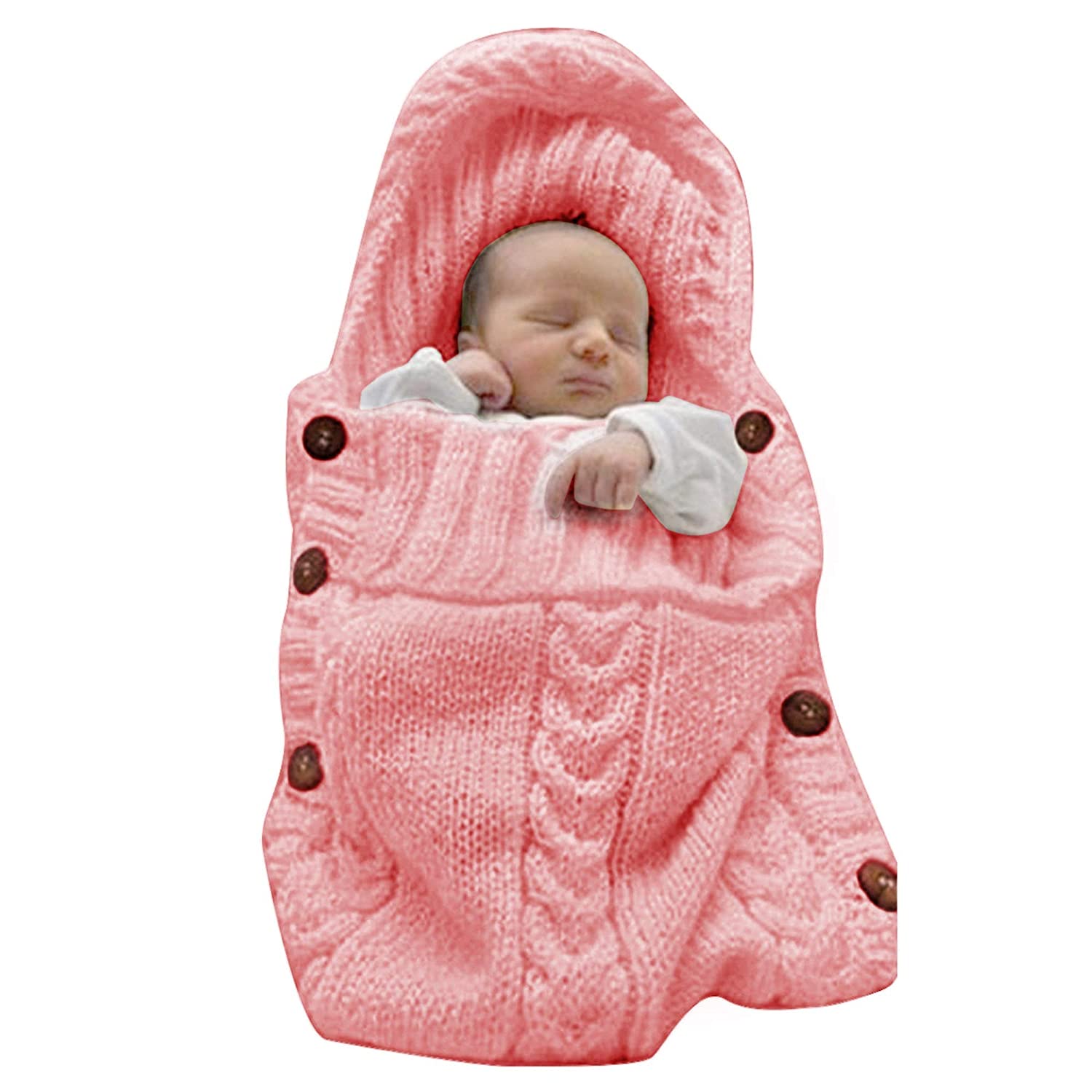 Cobija para bebé con capucha