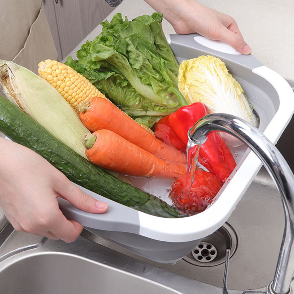 Tabla de Cortar de Cocina Multifunción 3 en 1