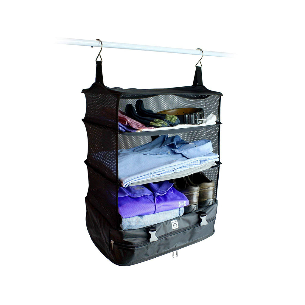 Organizador de equipaje ahorra espacio